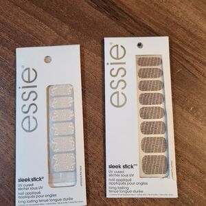 2 Essie sleek sick nail wraps new